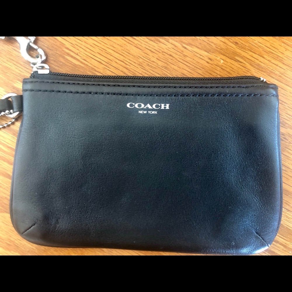 Coach Leather Wristlet - $30 OBO